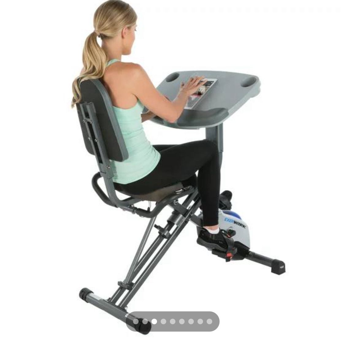 Stationary Bike With Worktop