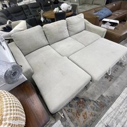 Light Fabric Sofa Bed 