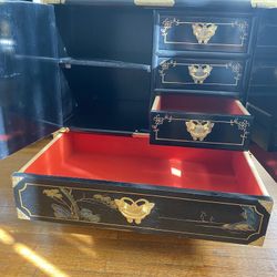 Hand painted Antique Cabinet