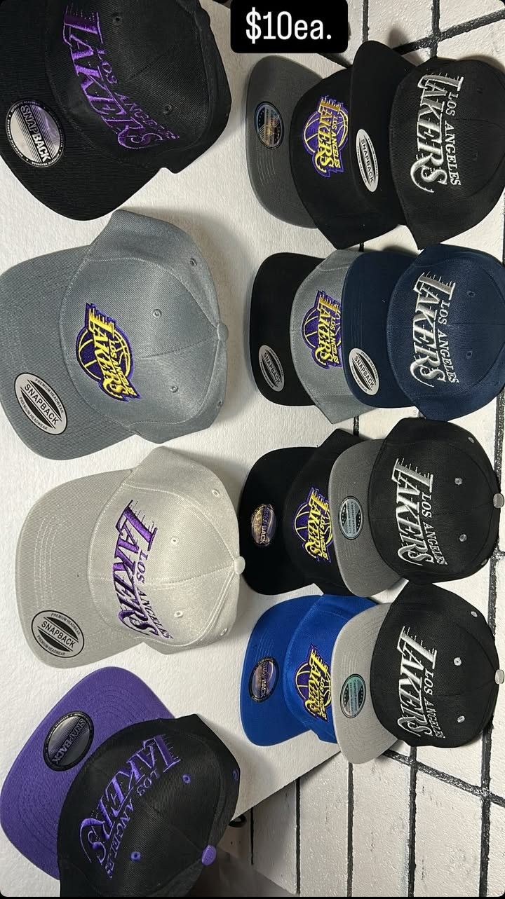 Lakers Hat Snapback $10 Each