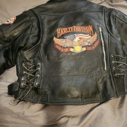 Women's Xl Harley Davidson Riding Jacket