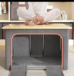    play storage bin/table for kids