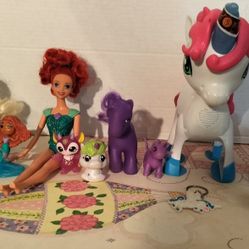 Ponies And Disney Toys