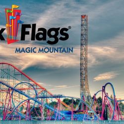 Six Flags Magic Mountain ( 4 Pack) E-tickets 