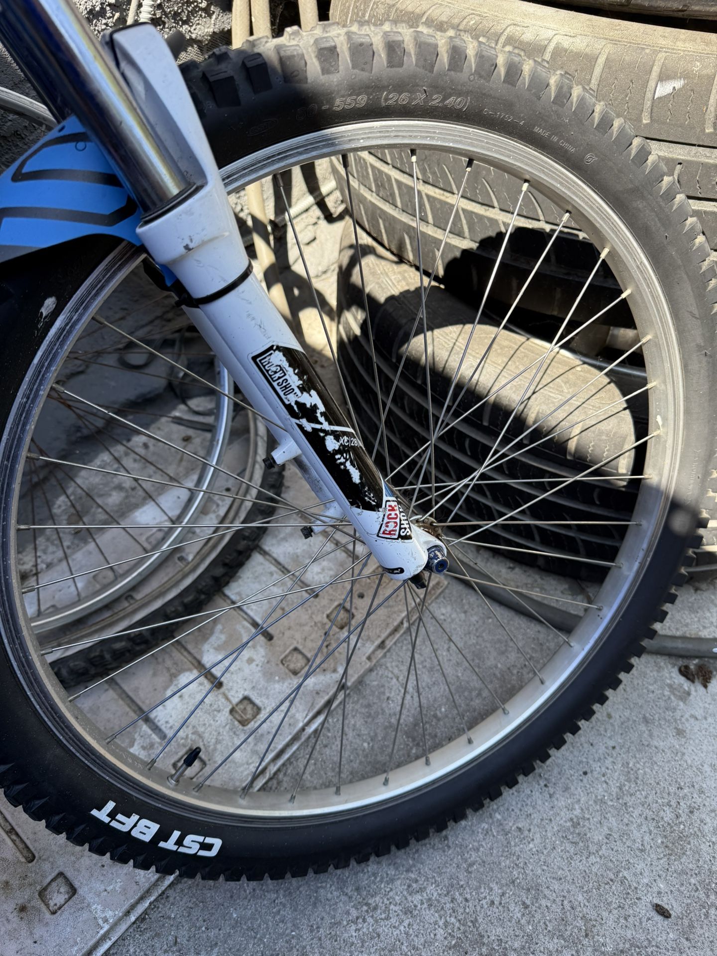 26’ Arraya Japan Bike rims and CST Chunky tires