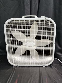 Lasko 20” Box Fan – 3-Speed Portable Fan