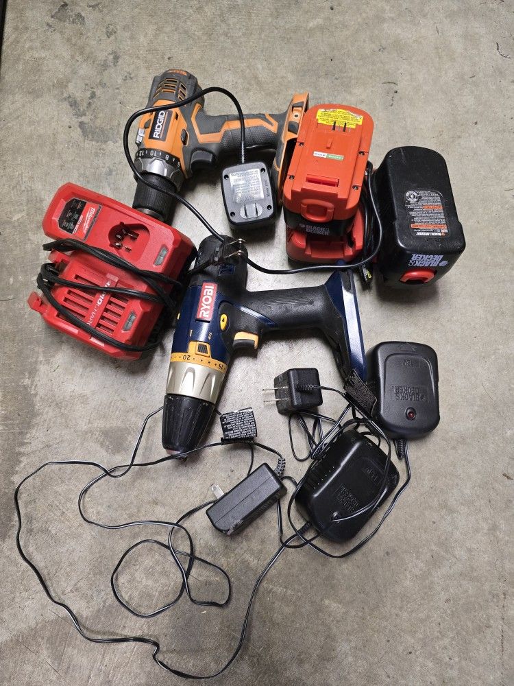 PENDING Free Ridgid, Black & Decker, Ryobi Tools