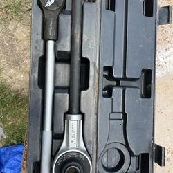 3/4” Drive Ratchet Wrench and Heavy Duty Torque Multiplier w/ Handle