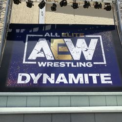 AEW : Display Banner / Display Backdrop : $20 Each 