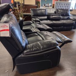 New Recliner Sofa And Loveseat Both On Sale Now