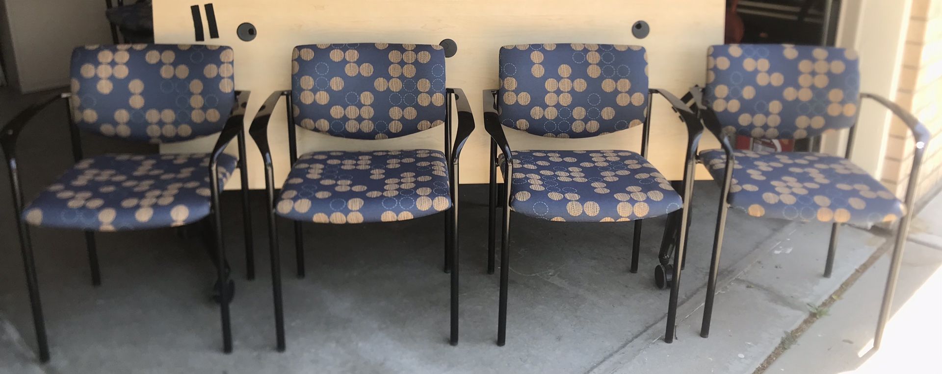 Four (4) Steelcase Reception/guest Chairs