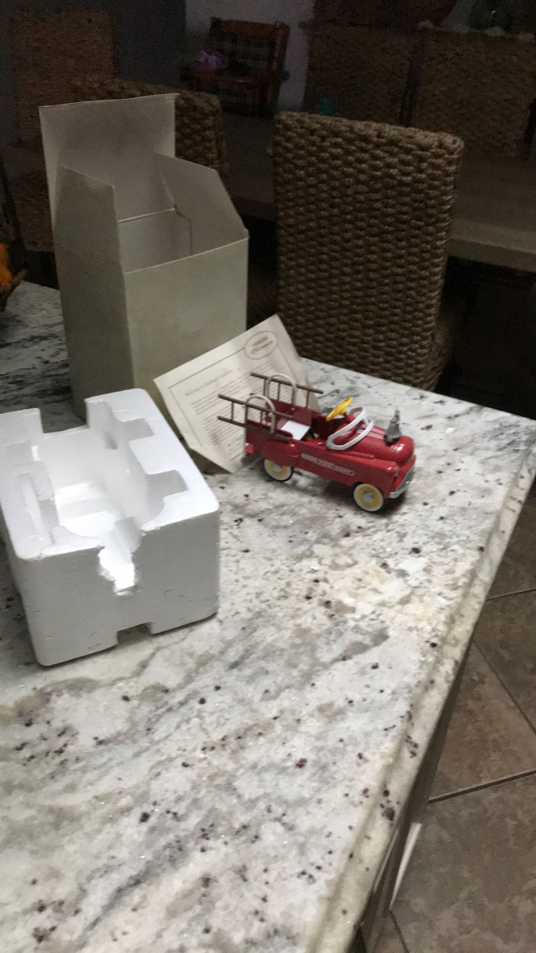 Hallmark Kiddie Car Classic Fire Truck
