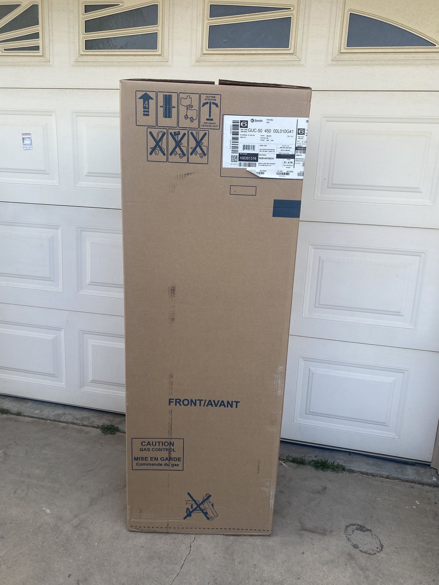 50 gallon water heater