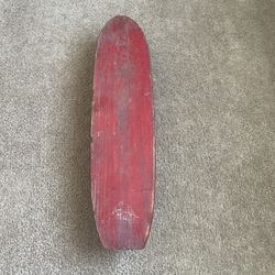 Vintage 1960’s Nash Tenderfoot Skateboard Sidewalk Surfboard Skateboard Red