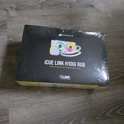 Corsair Icue Link H100i RGB  240mm Aio Computer CPu Liquid Cooler