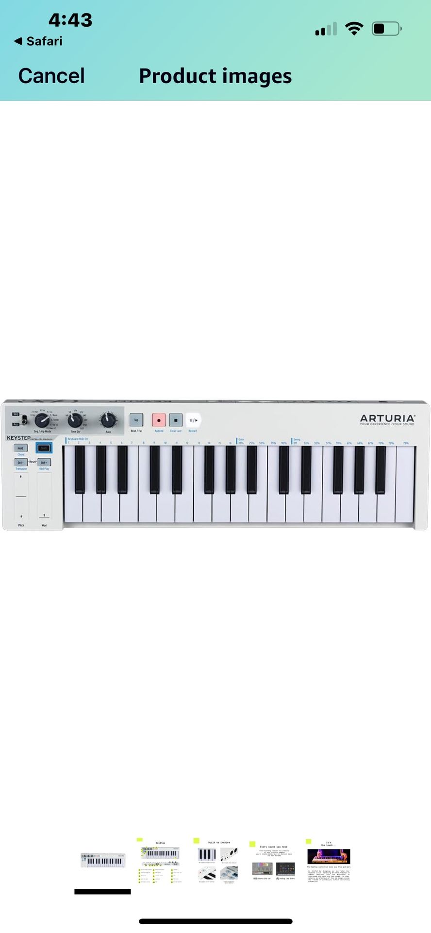 Arturia Keystep Keyboard
