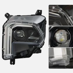 Headlamp For Chevy Traverse 2022-2023 Assembly LEFT Side Headlight LED Chrome