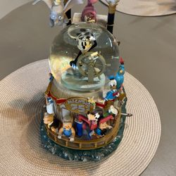 Mickey Mouse 75 anniversary musical snow globe