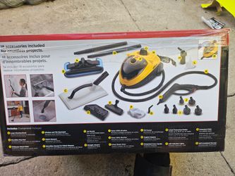 Multi-purpose corded steamer