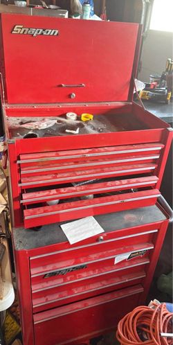Snap on tool box