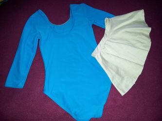 Leotard and skirt