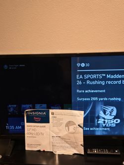 32 in HD 60 hz LED TV