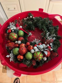 24” Christmas Wreath