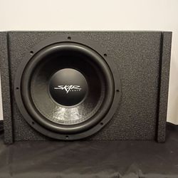 SKAR AUDIO 12' SUBWOOFER WITH NEW BOX