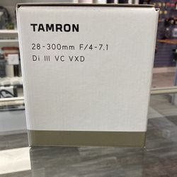 Tamron 28-300mm F/4-7.1 Lens Sony