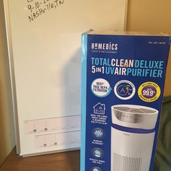 HoMedics - TotalClean Deluxe UV 5-in-1 Extra-Large Room Air Purifier