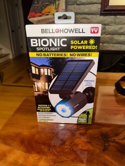 Bell+Howell Bionic Solar Powered Spotlight