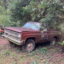 1982 Chevy 4x4  Scottsdale Brown Faded A Little  Granny 4  Speed 