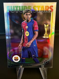 Topps Lamine Yamal Future Stars Raindrops Refractor