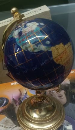 Lapis Lazuli Mini Globe