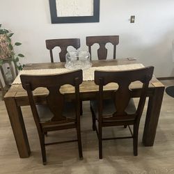 Dining Table And Chairs 