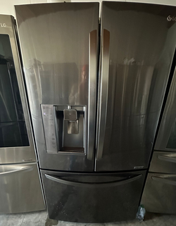 Gently Used LG French Door Refrigerator Stainless