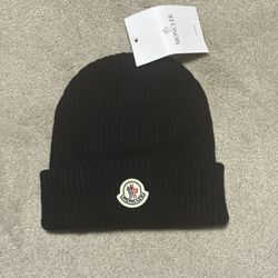 Black Moncler Beanie