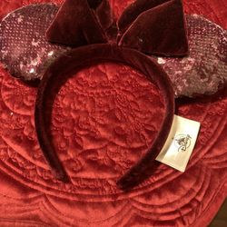 Disney Ears burgundy Edition 