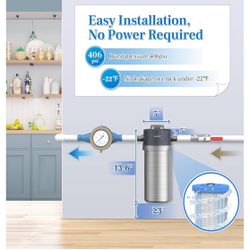 Whole house filter system new in box