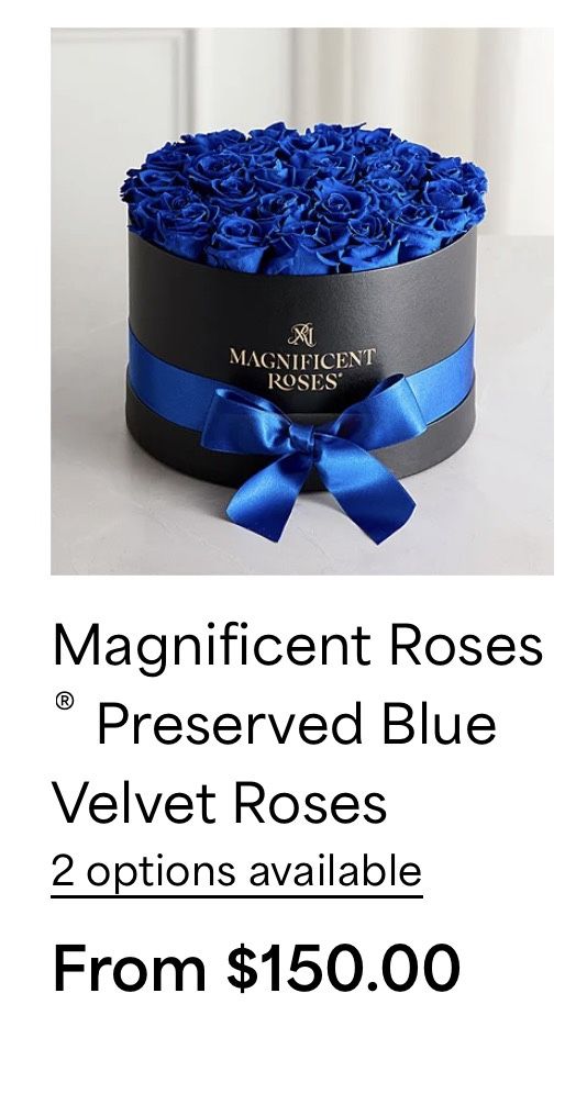 Blue Magnificent Roses