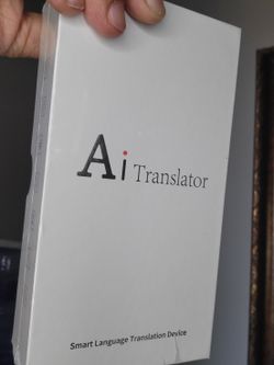 AI Translator (P-40) 135 Language Photo Recording Smart Translator  New