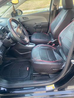 2015  Chevy Sonic 4door black