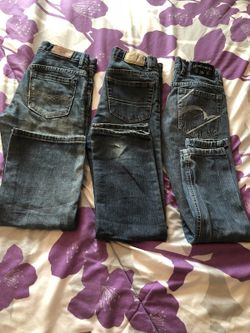 3 boys size 8 jeans $5 each