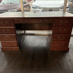 $50 Wood Desk With Lock