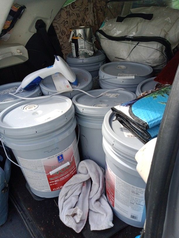 Sherman Williams Paint 5 Gallon Buckets