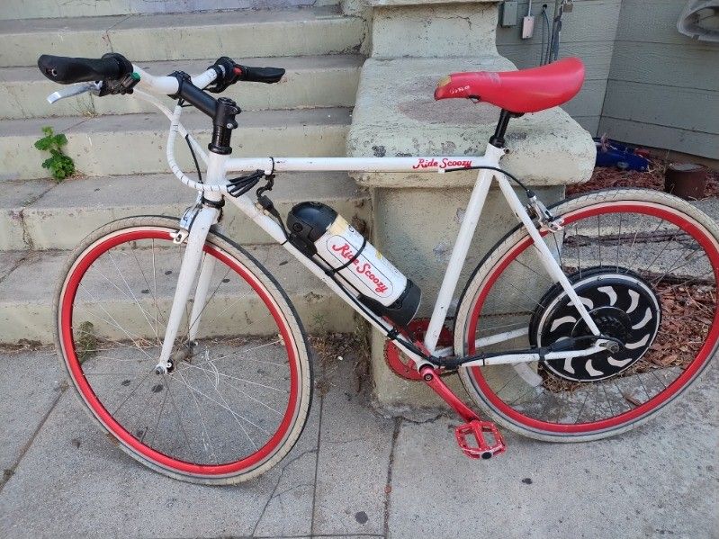 Modified Ride Scoozy E Bike Charger Included