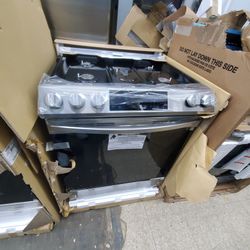 Samsung Stove Slide In  Gas 5 Burner  Air Fryer  Convention  New Warranty $1100 