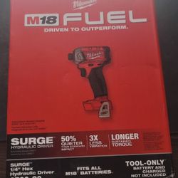 Milwaukee M18 1/4 Impact 