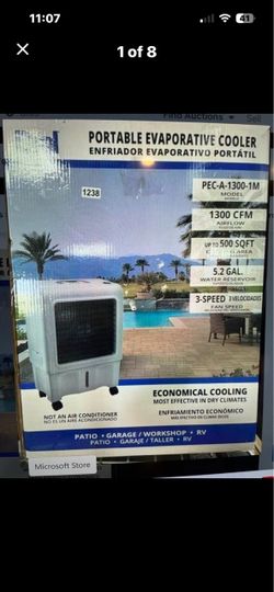 Portable Evaporative Cooler PEC-A-1300-1M