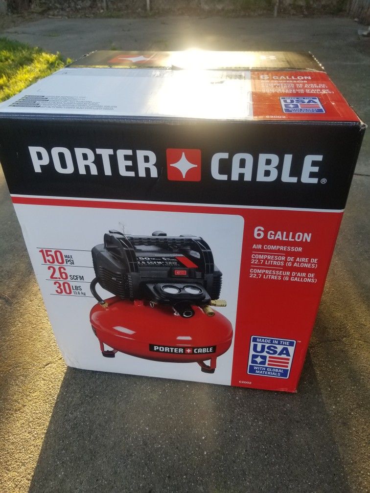 Brand New Air Compressor 6 Gal